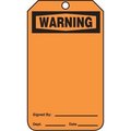 Accuform OSHA WARNING SAFETY TAG BLANK MDT300LPM MDT300LPM